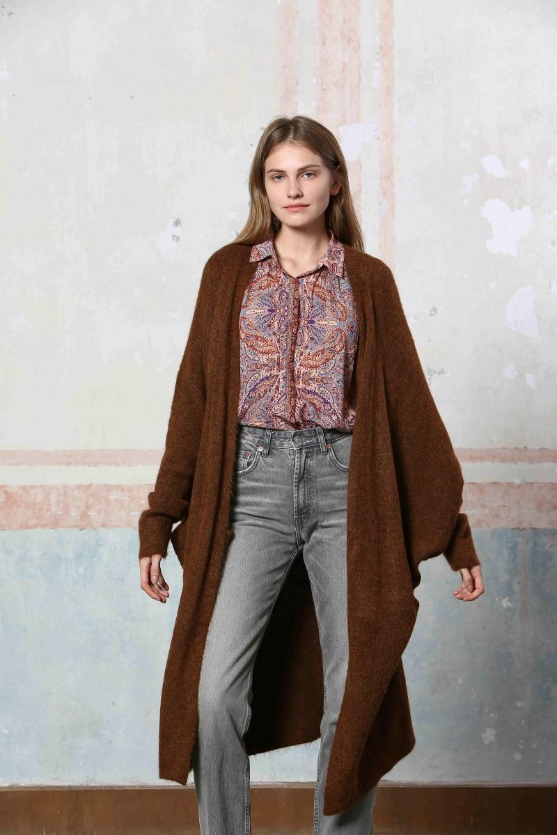 see u soon Gilet 24204028 coffee