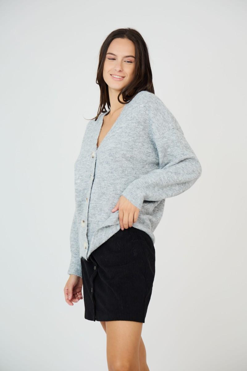 see u soon Gilet 24204043 gray