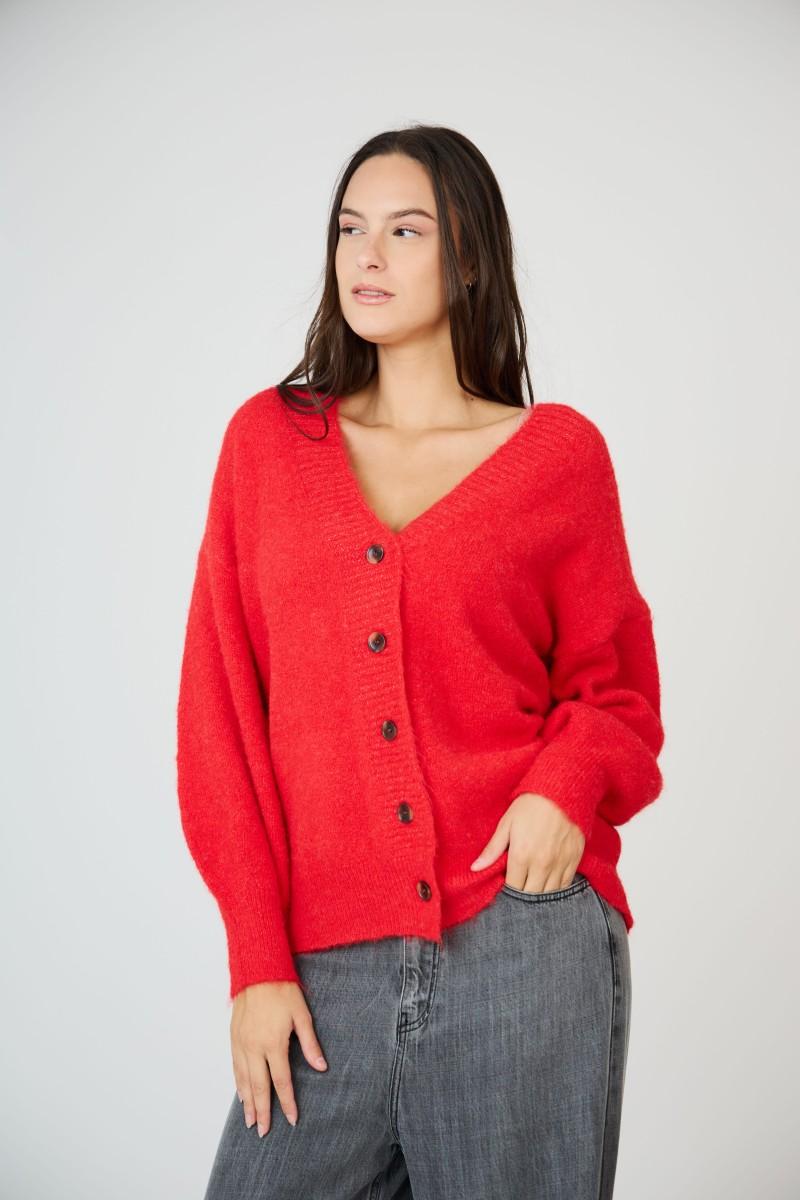 see u soon Gilet 24204043 red