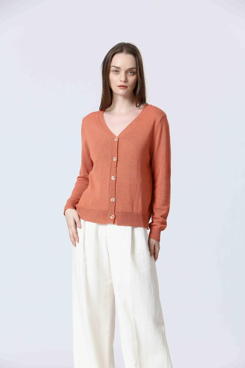 See U Soon Gilet S25104003 Brick