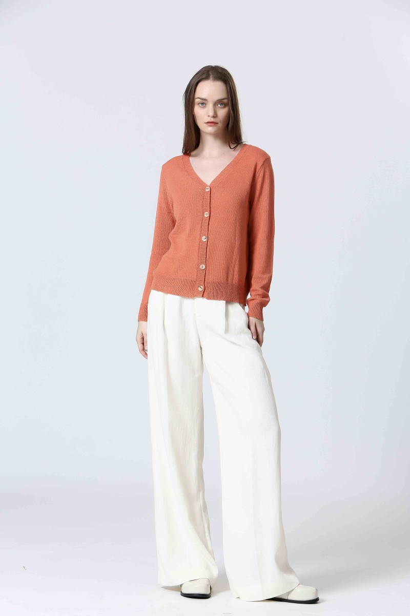 See U Soon Gilet S25104003 Brick