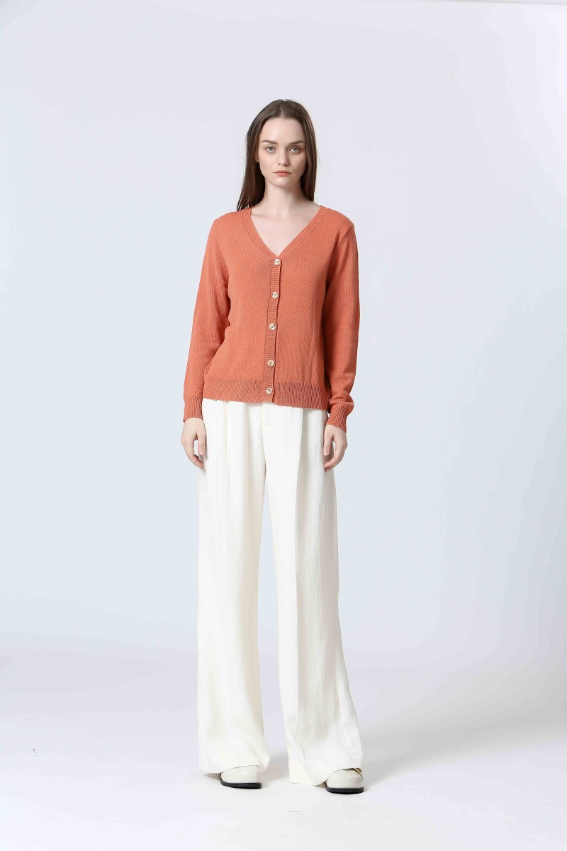 See U Soon Gilet S25104003 Brick