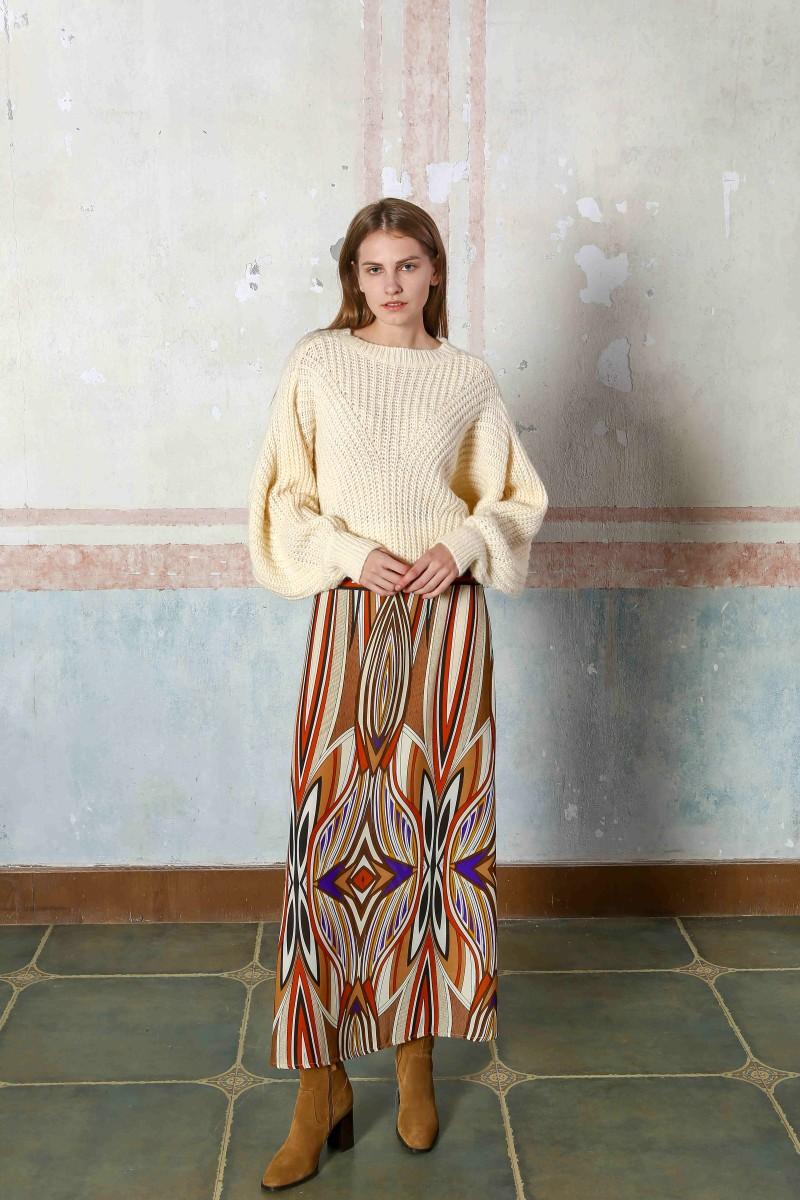 See U Soon Jupe 24231144 Beige