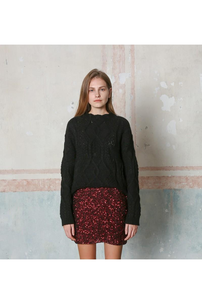 See U Soon Jupe 24231210 Bordeaux