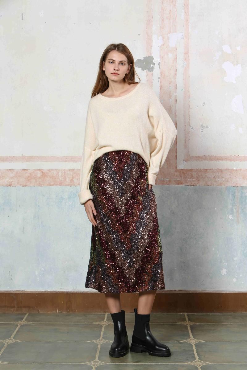 see u soon Jupe 24232184 bordeaux