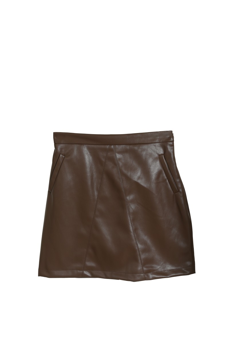 see u soon Jupe 24232196 coffee