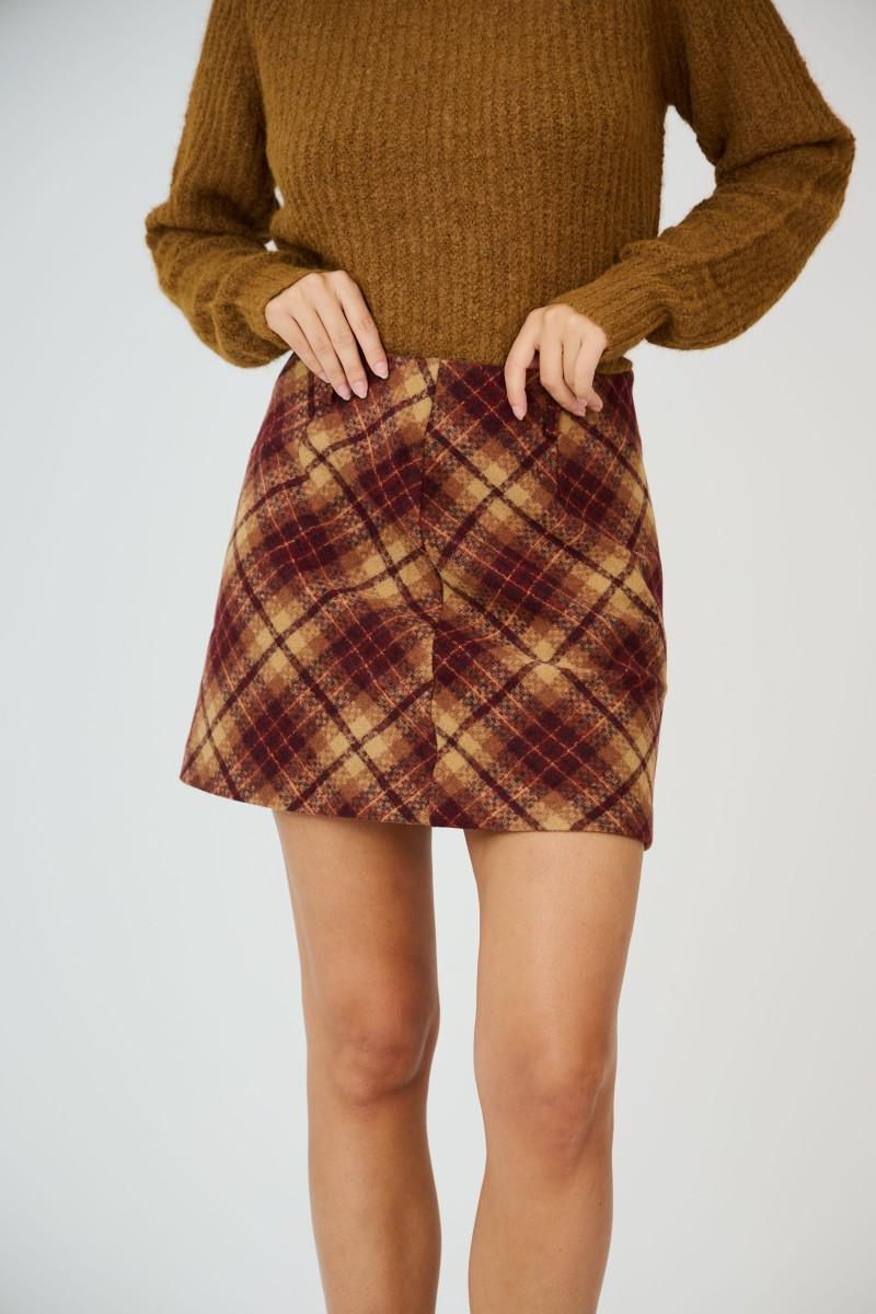 see u soon Jupe 24232231 bordeaux