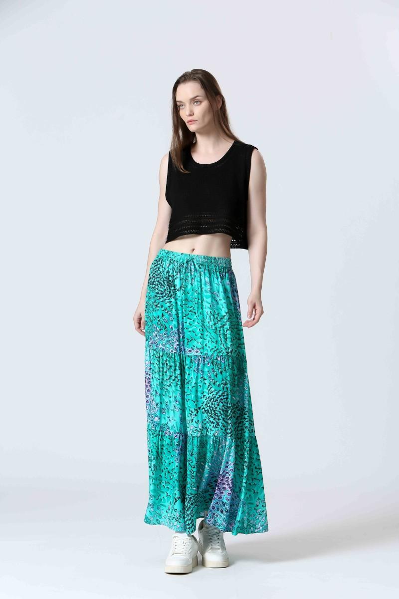 See U Soon Jupe S25131135 Green