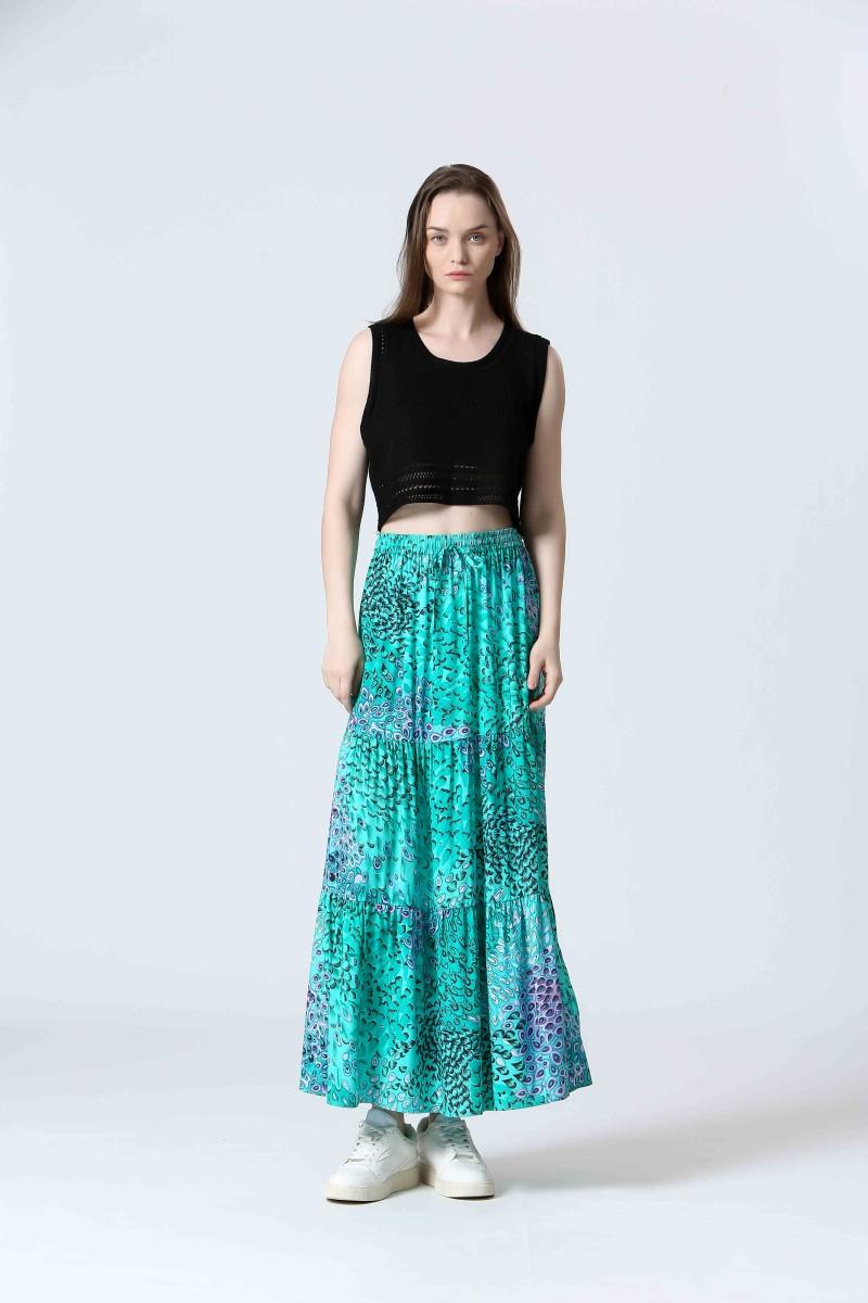 See U Soon Jupe S25131135 Green