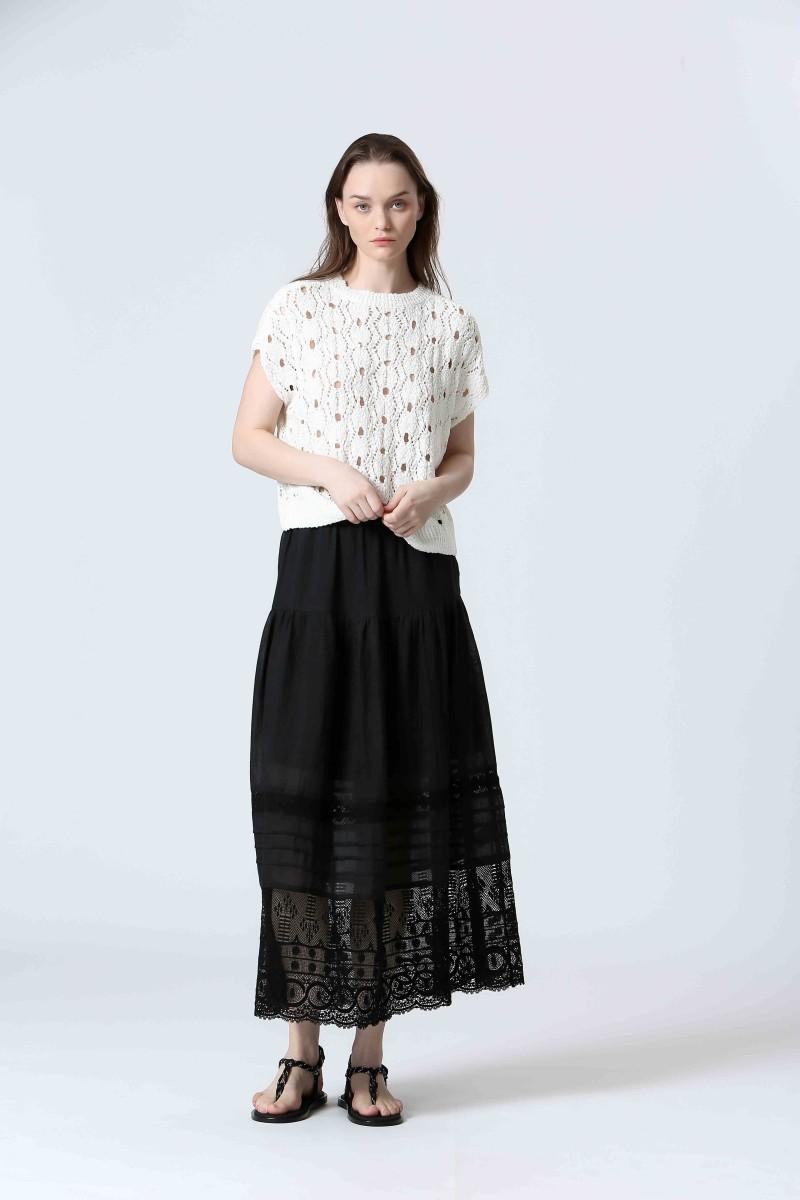 See U Soon Jupe S25132250 Black