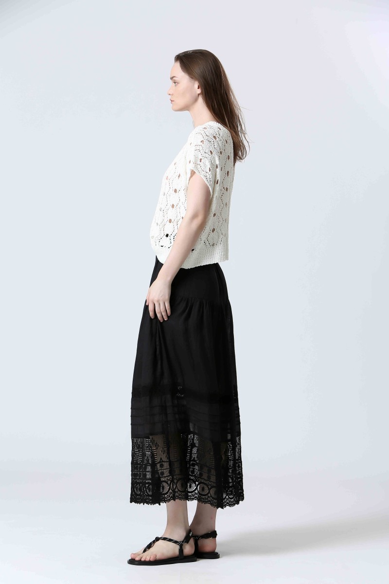 See U Soon Jupe S25132250 Black