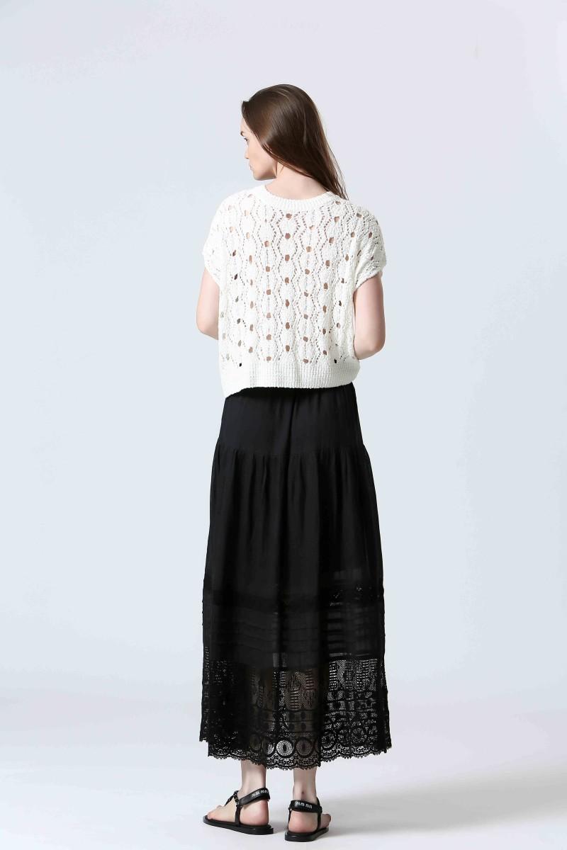 See U Soon Jupe S25132250 Black