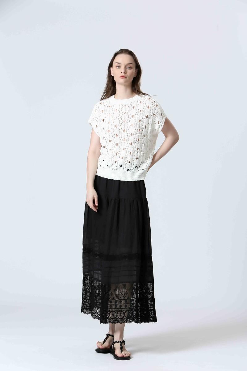 see u soon Jupe S25132250 black