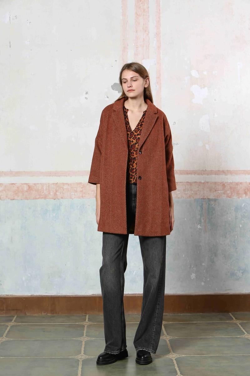 See U Soon Manteau 24261191 Brick