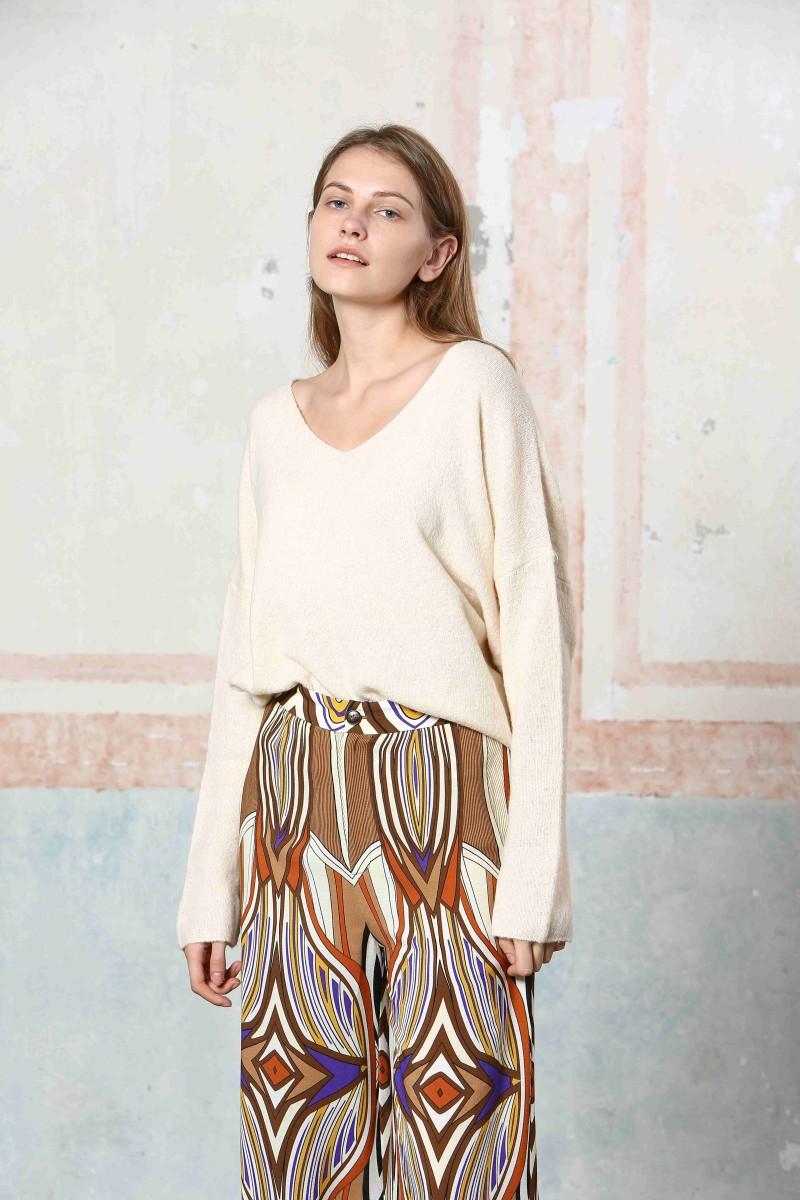 See U Soon Pantalon 24241152 Beige