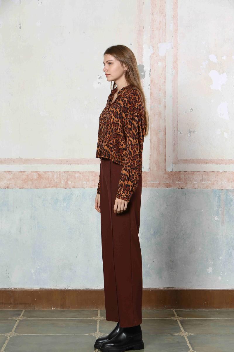 See U Soon Pantalon 24242119 Bordeaux