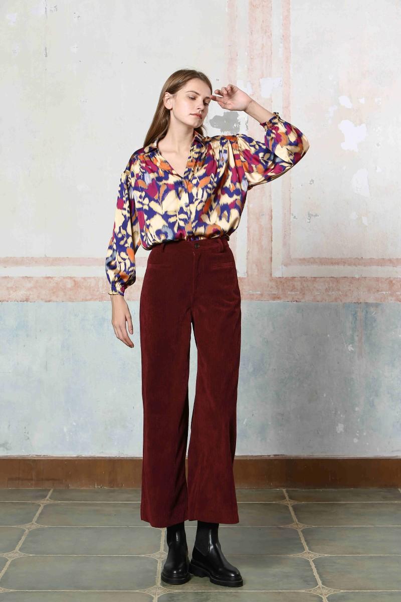 see u soon Pantalon 24242207 bordeaux