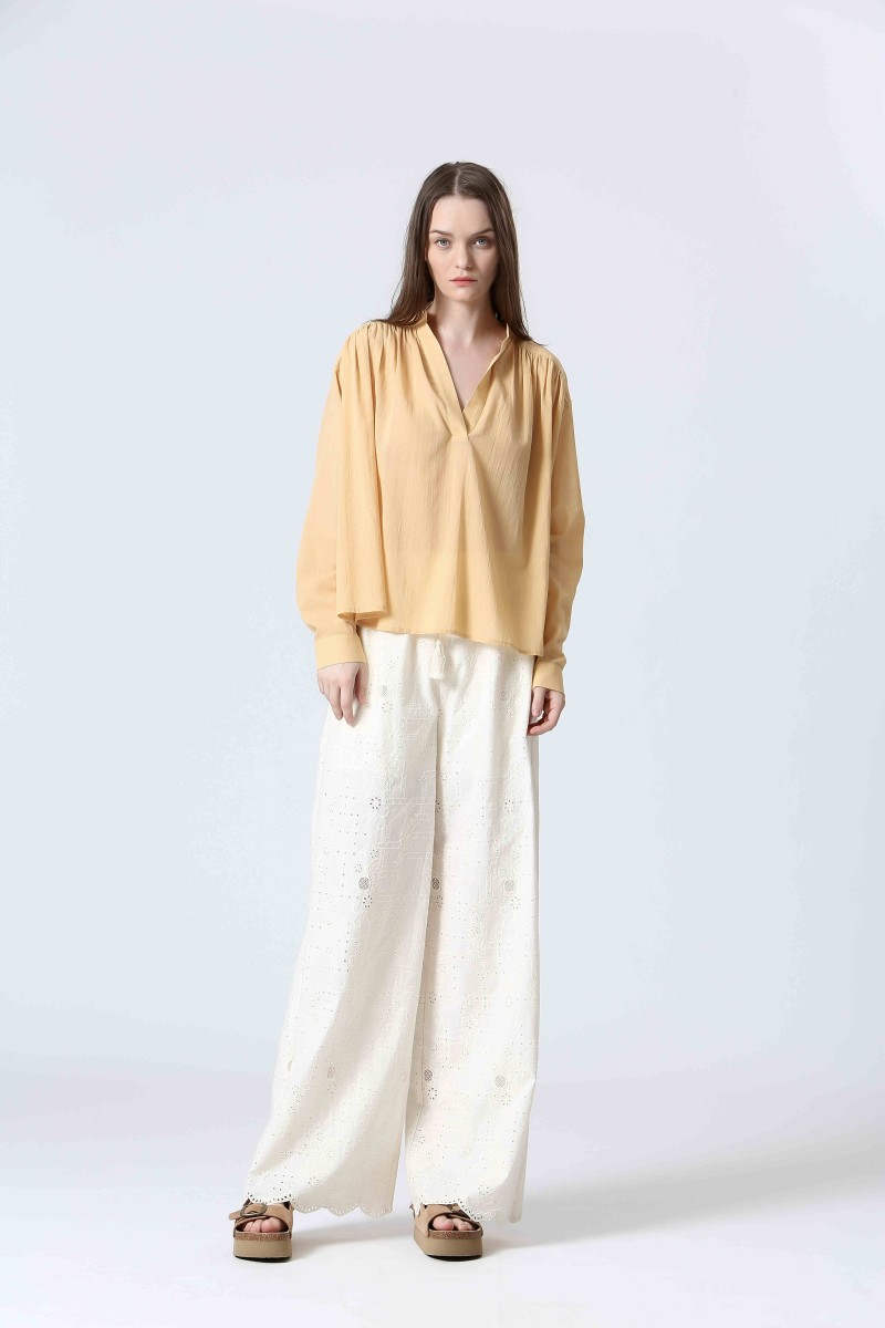 See U Soon Pantalon S25141208 Beige