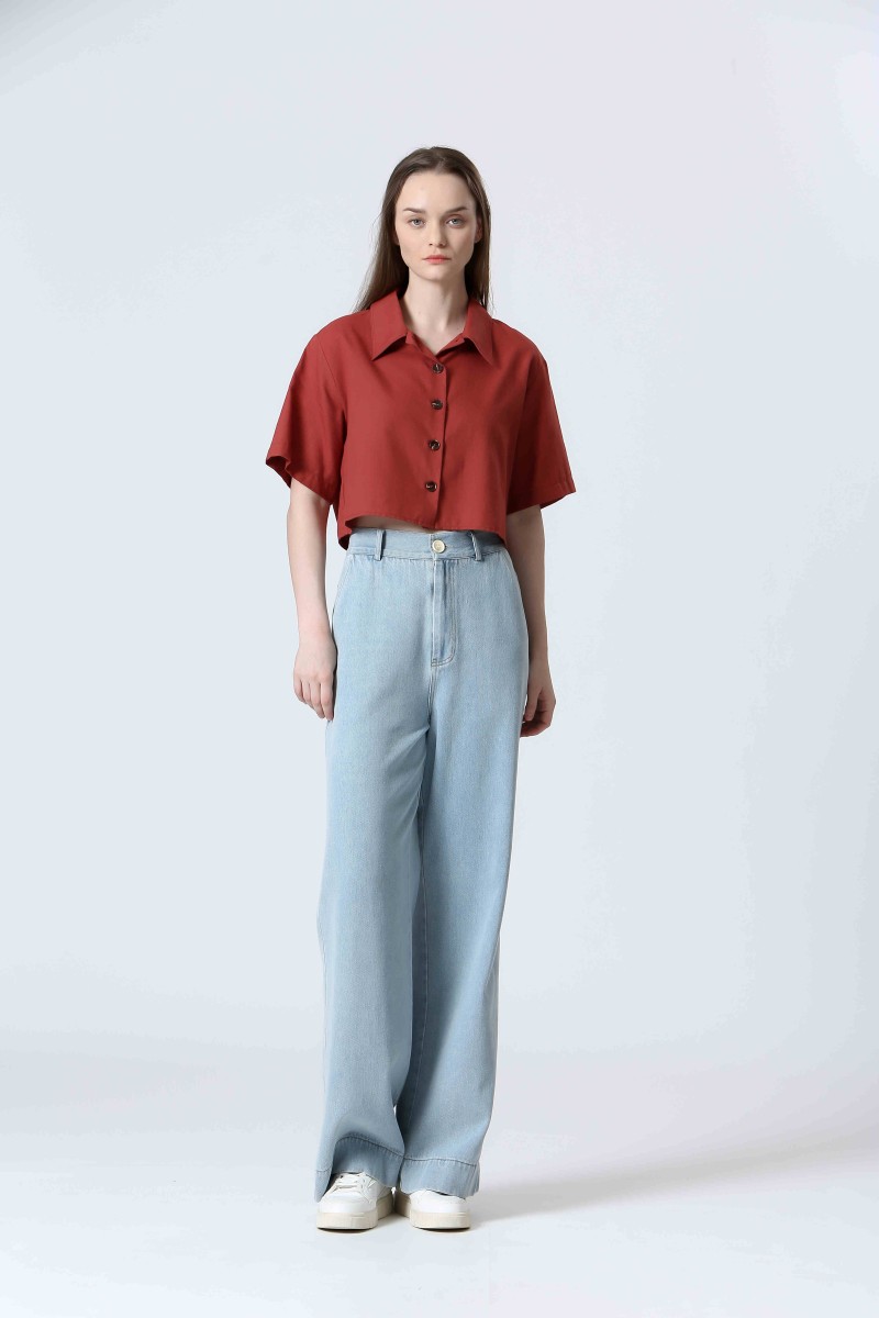 See U Soon Pantalon S25141292 Lightblue