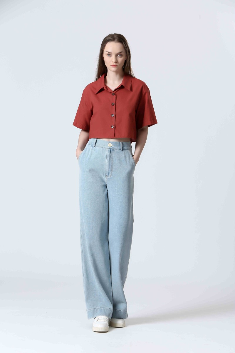 See U Soon Pantalon S25141292 Lightblue