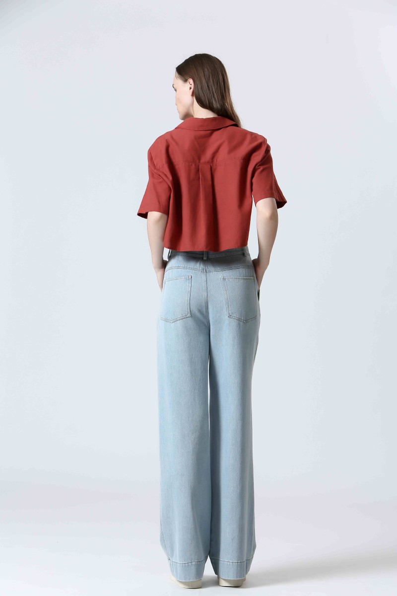 See U Soon Pantalon S25141292 Lightblue