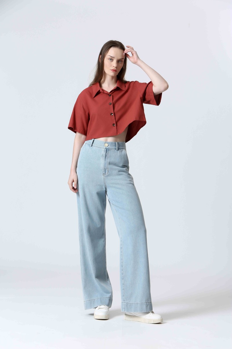 see u soon Pantalon S25141292 lightblue