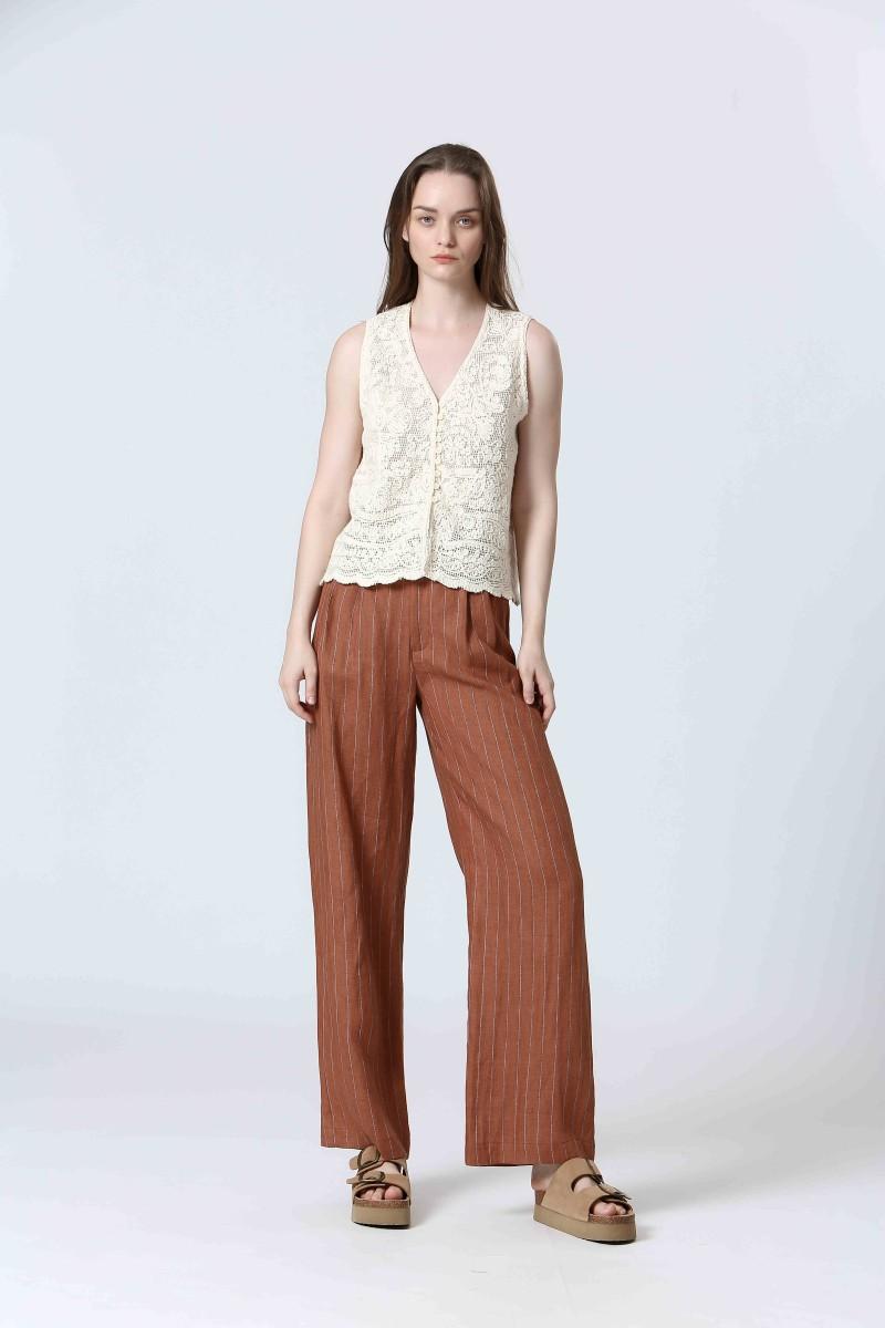 see u soon Pantalon S25141365 brick