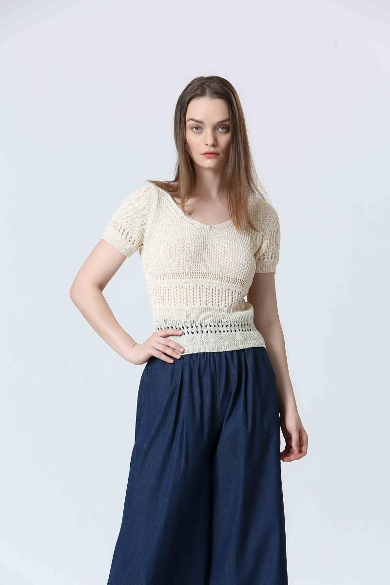 see u soon Pull S25103019 offwhite