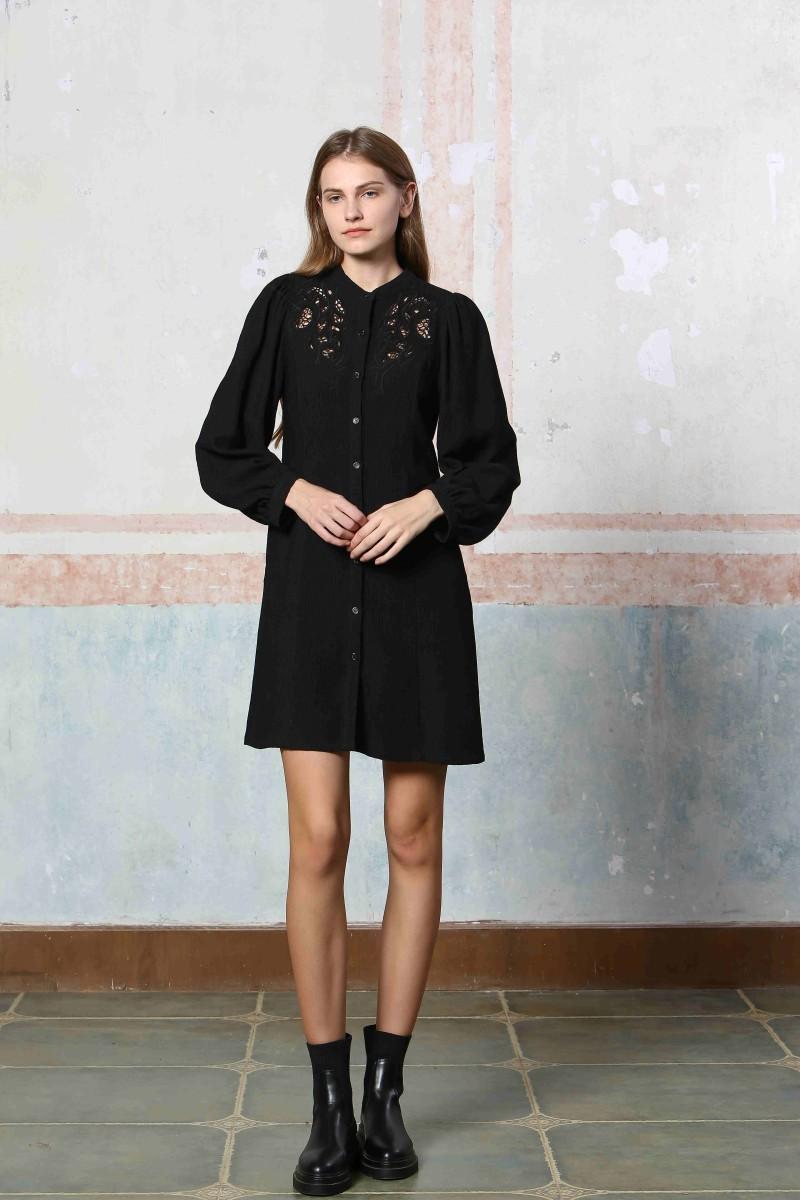 See U Soon Robe 24221023 Black