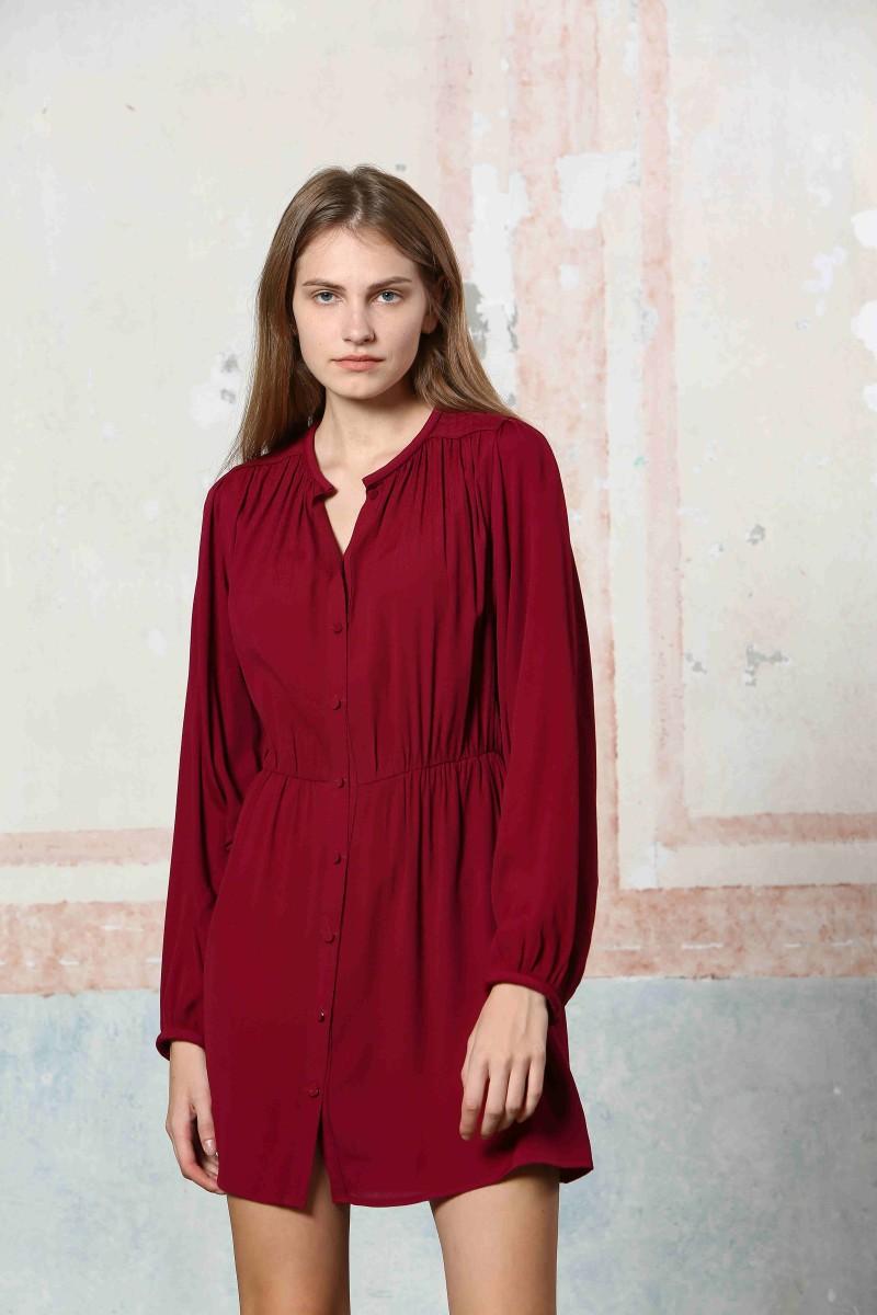 see u soon Robe 24222214 bordeaux