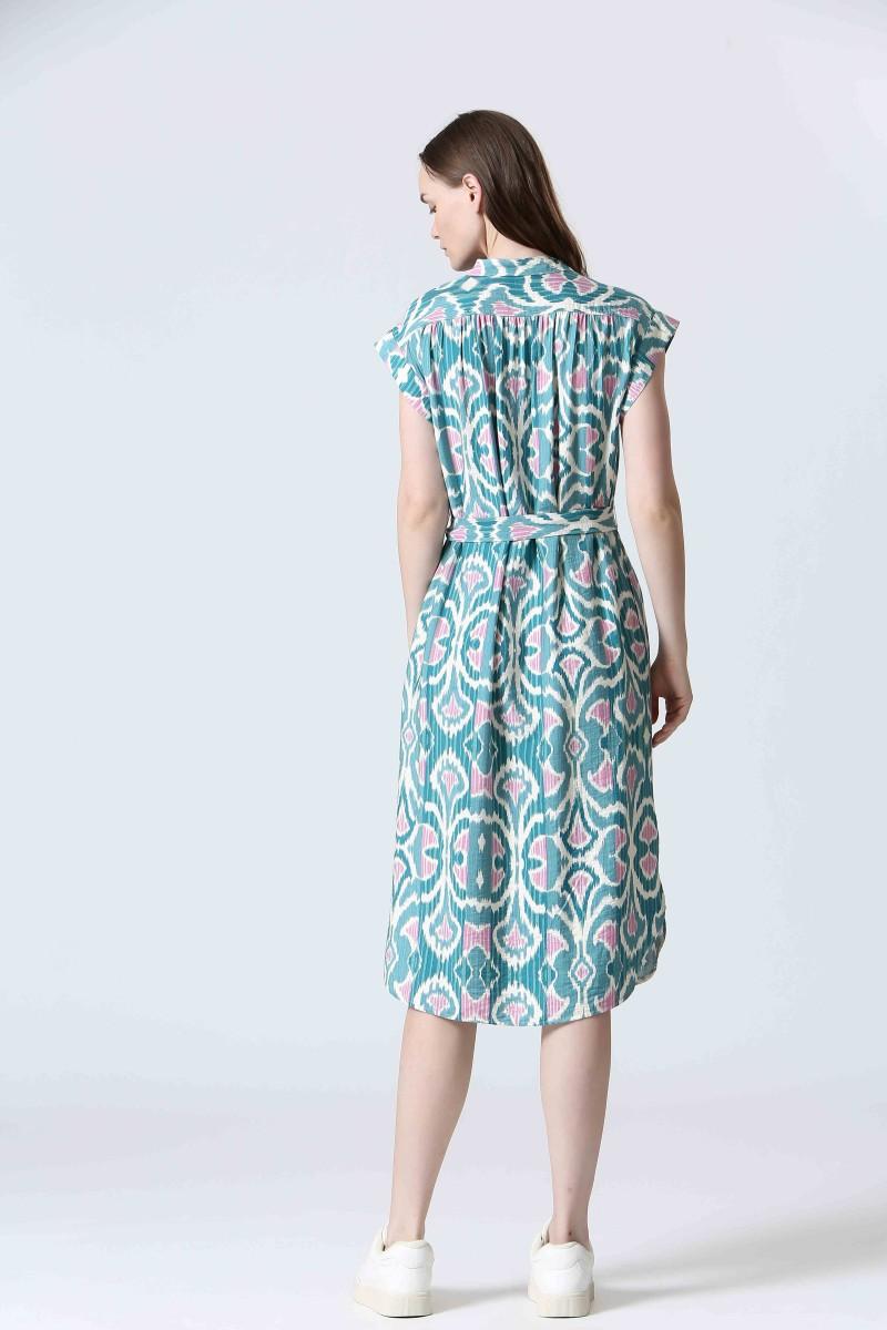 See U Soon Robe S25121242 Green