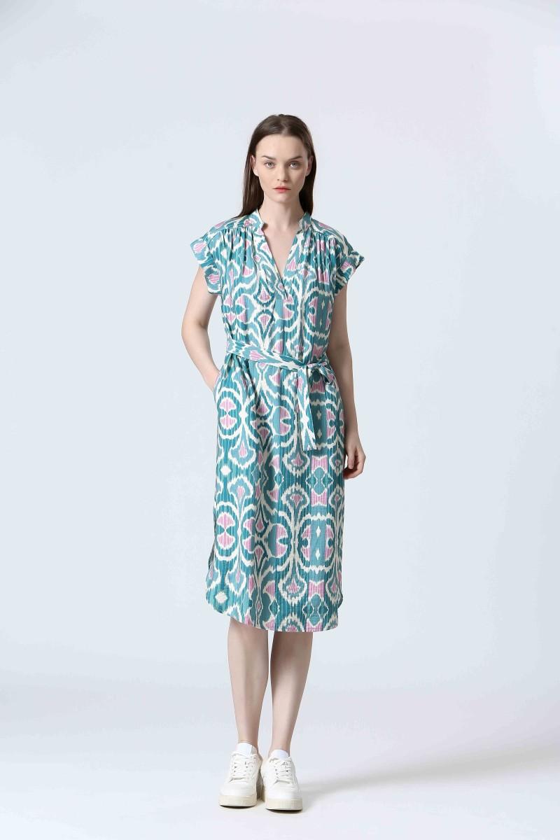 See U Soon Robe S25121242 Green