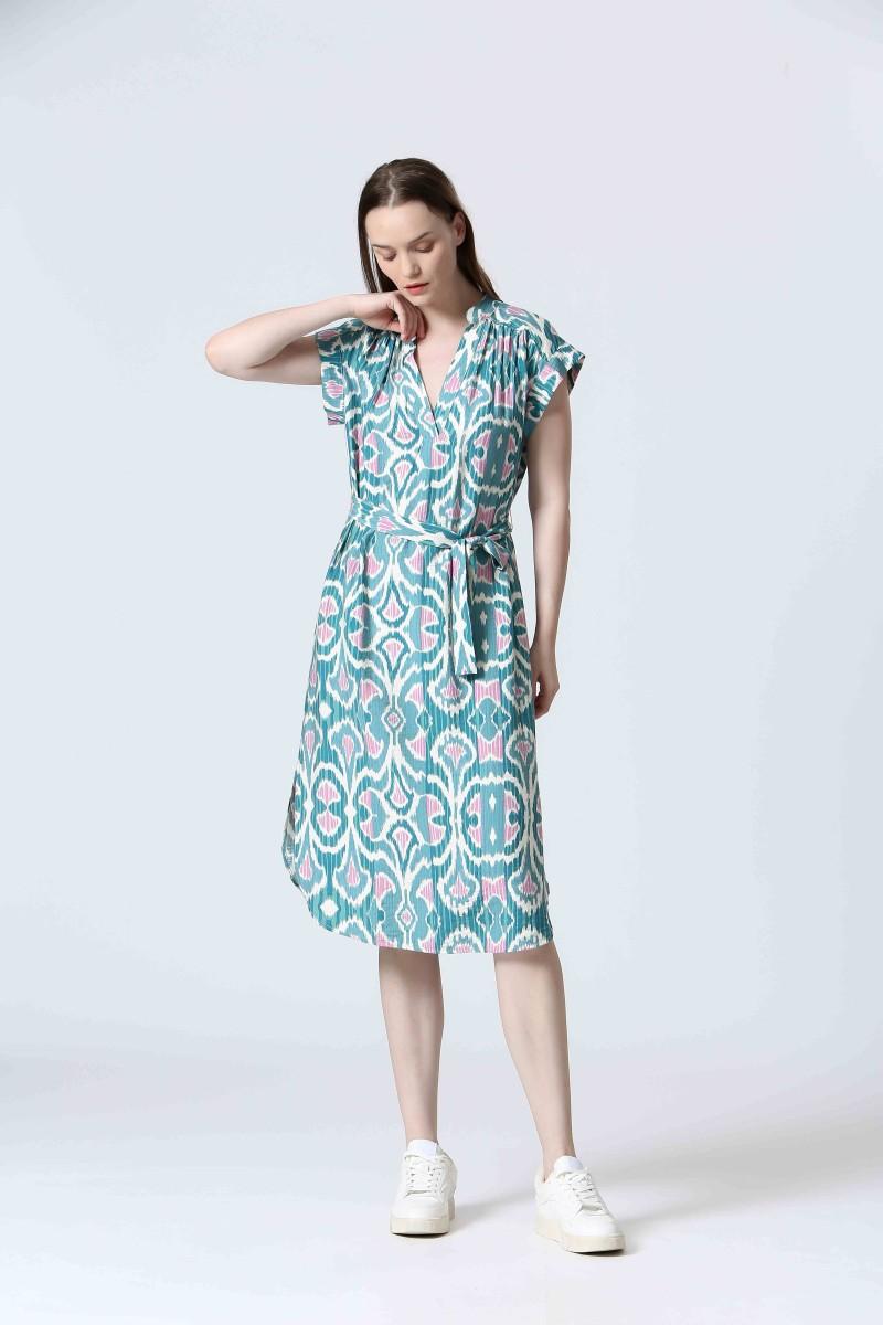 See U Soon Robe S25121242 Green