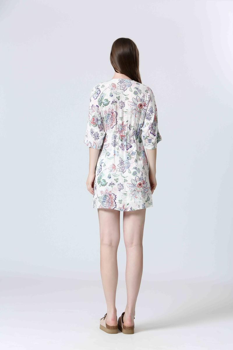 See U Soon Robe S25121355 Offwhite