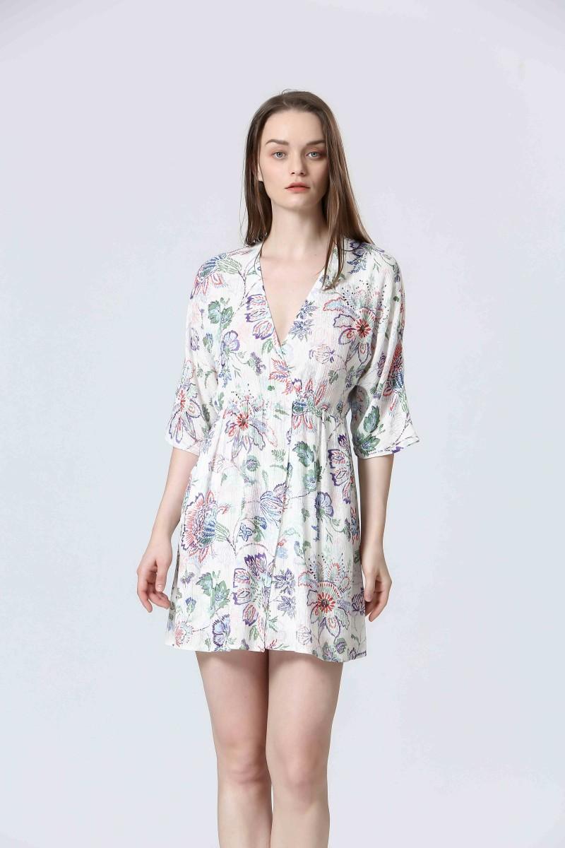 see u soon Robe S25121355 offwhite