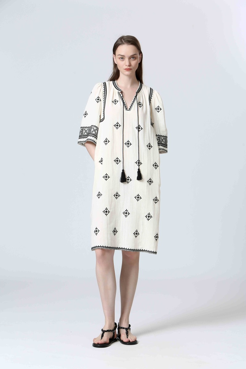 See U Soon Robe S25122147 Beige