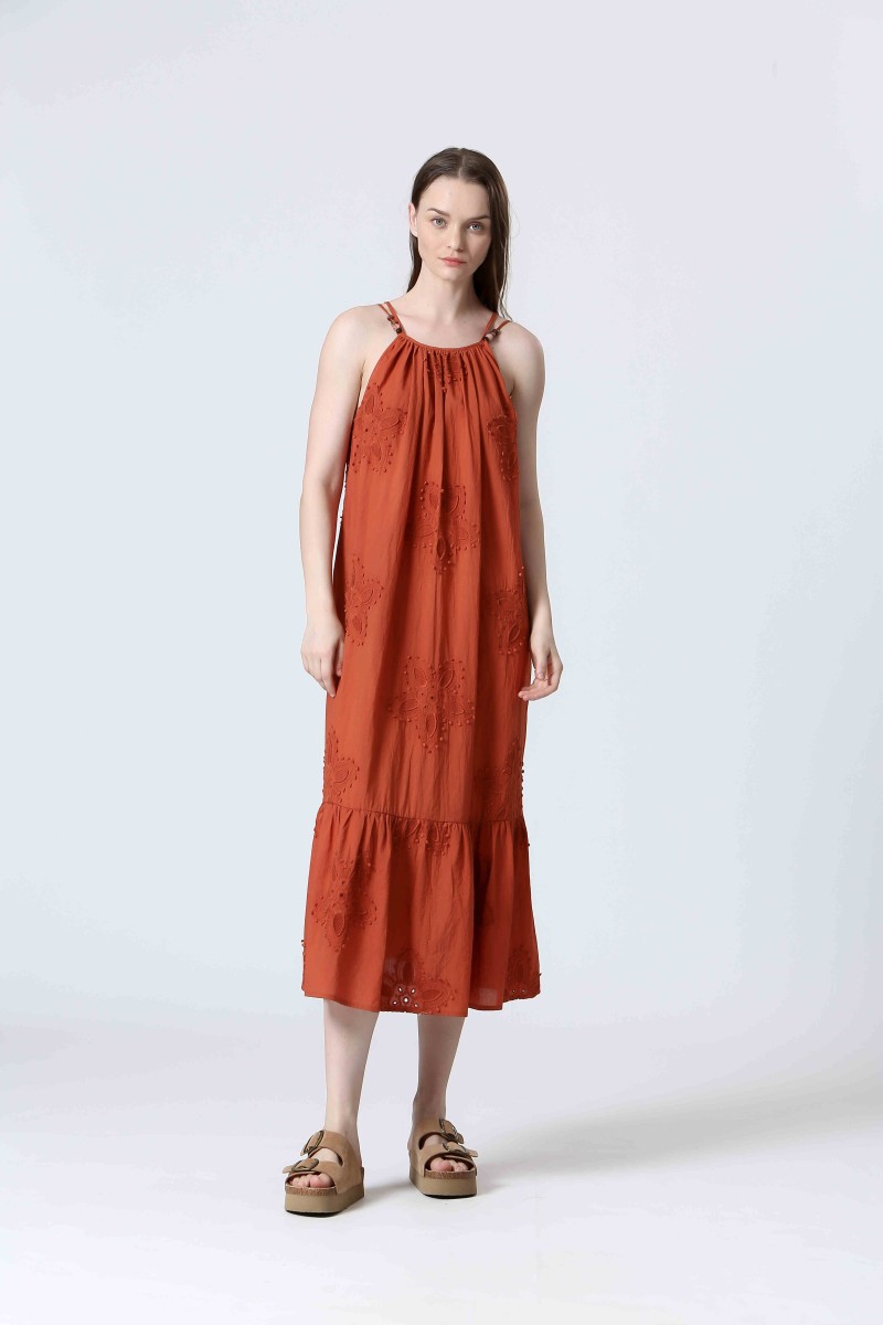 see u soon Robe S25122172 orange