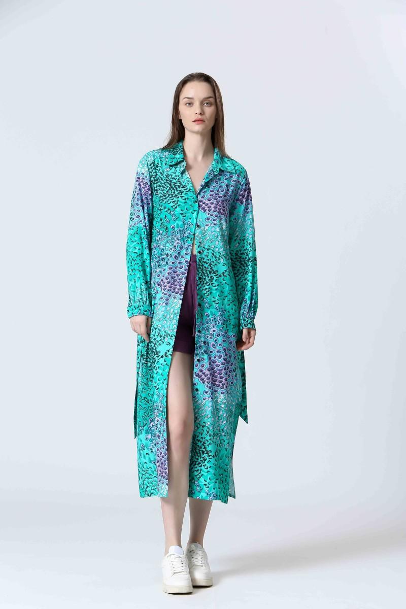 See U Soon Robe S25122253 Green