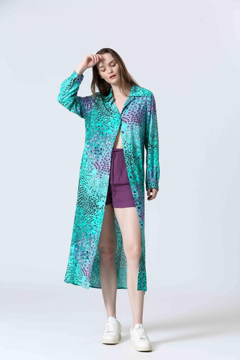 See U Soon Robe S25122253 Green