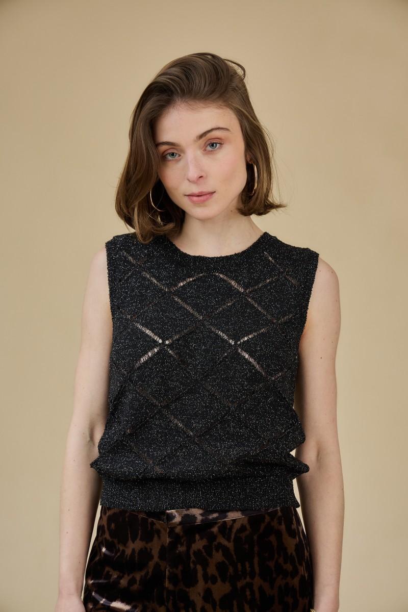 see u soon Top S25103001 black