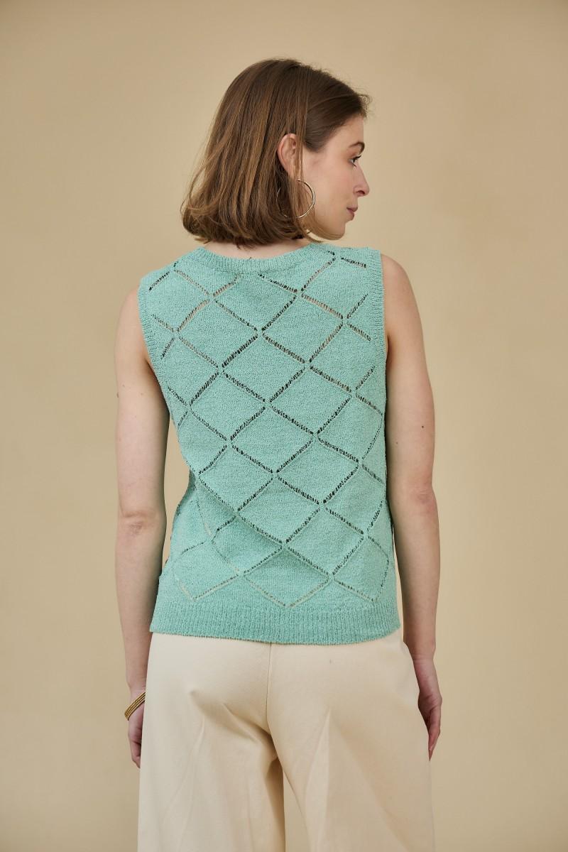 See U Soon Top S25103001 Green