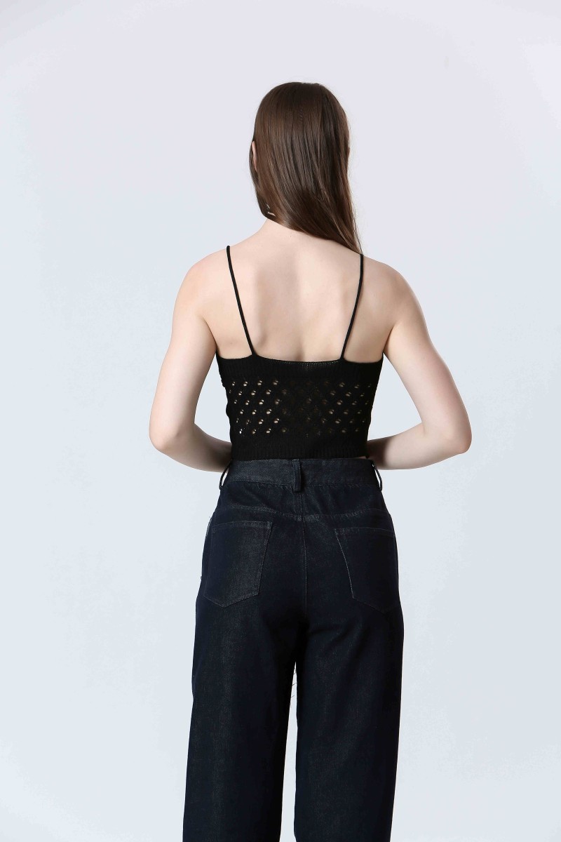 See U Soon Top S25103008 Black