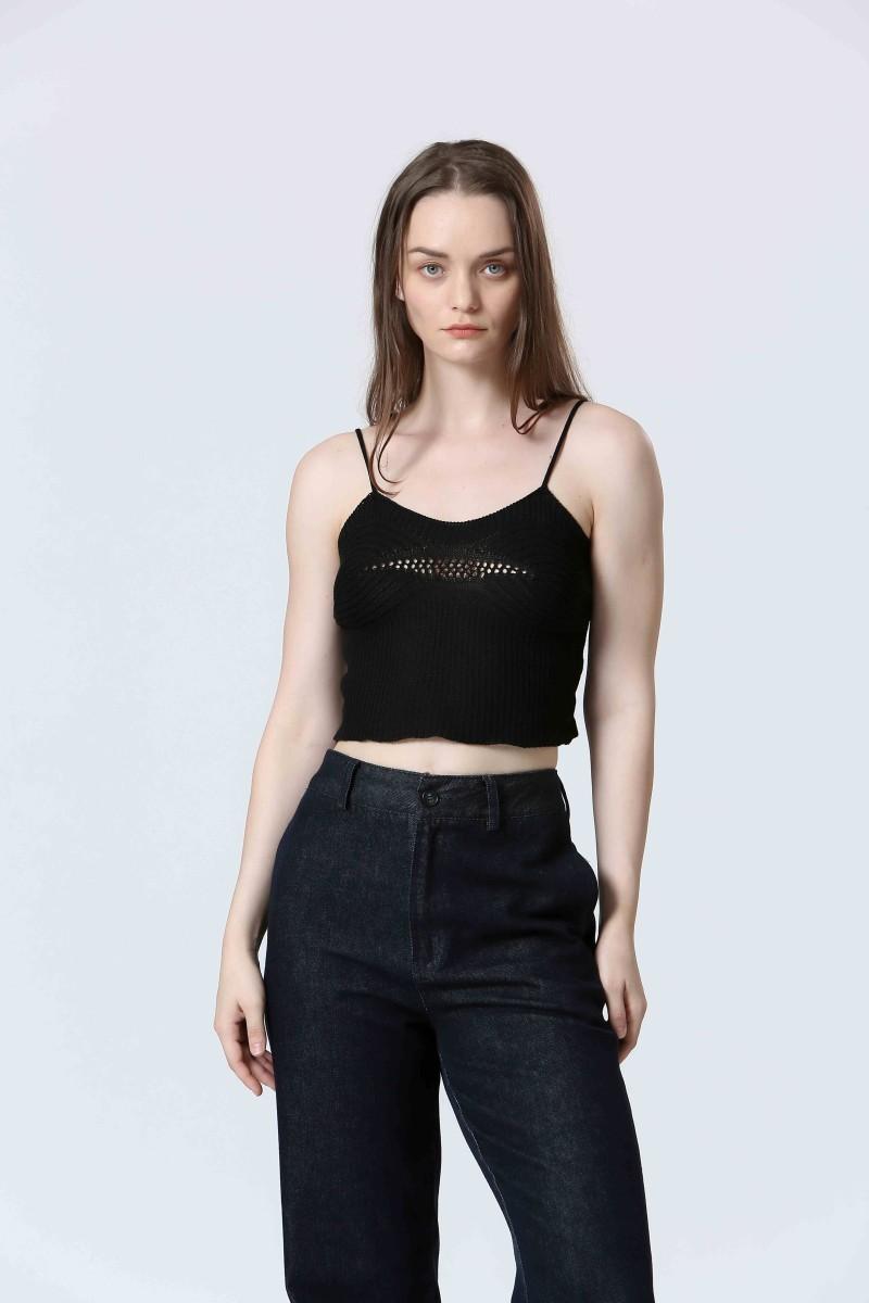 See U Soon Top S25103008 Black