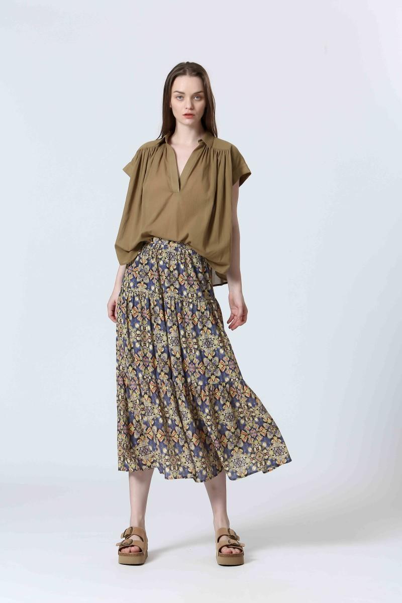 See U Soon Top S25111193 Khaki