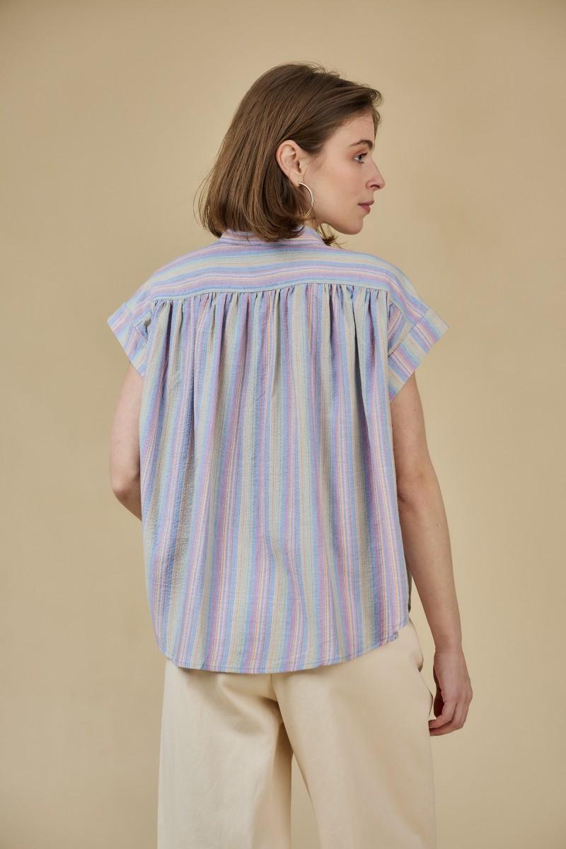 See U Soon Top S25111322 Blue