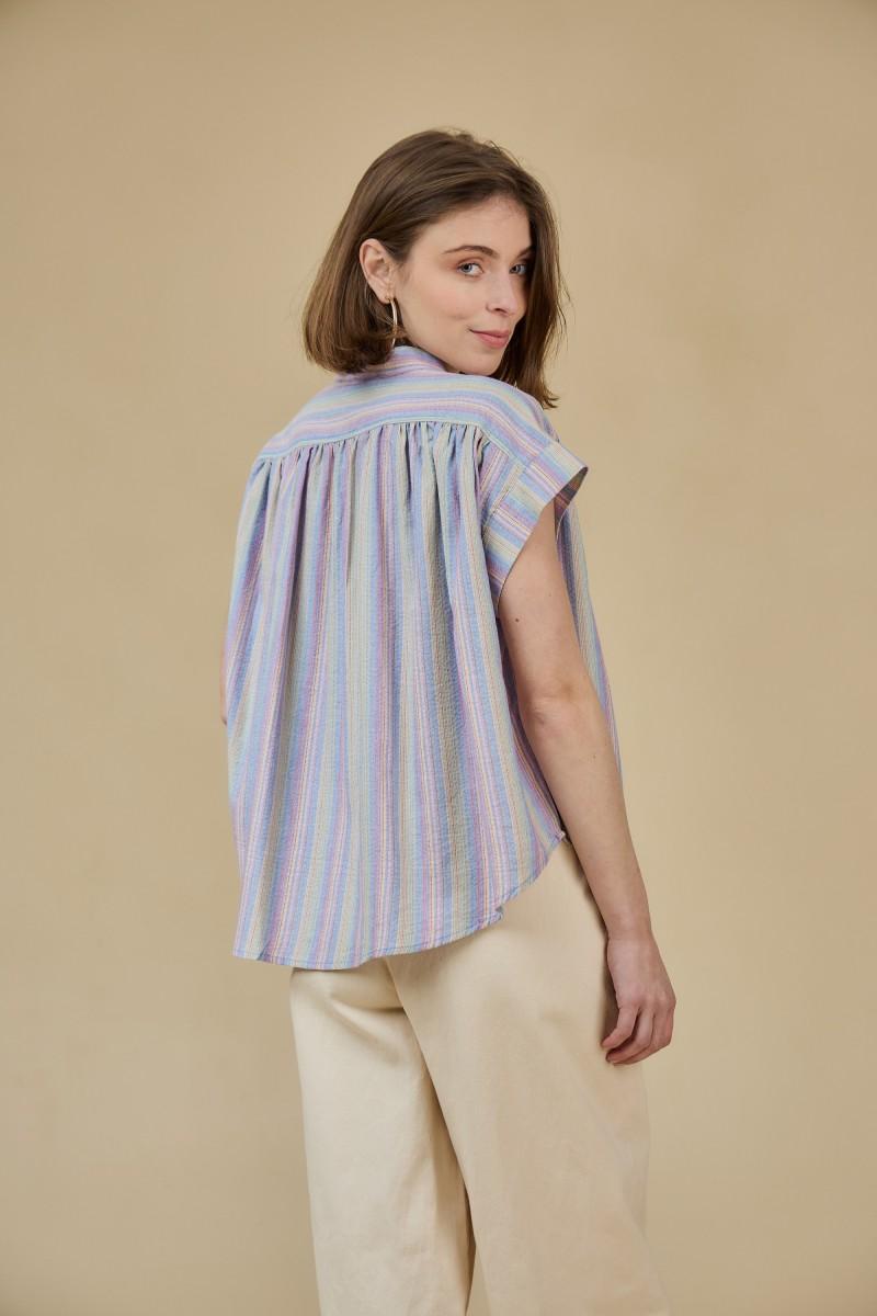 See U Soon Top S25111322 Blue