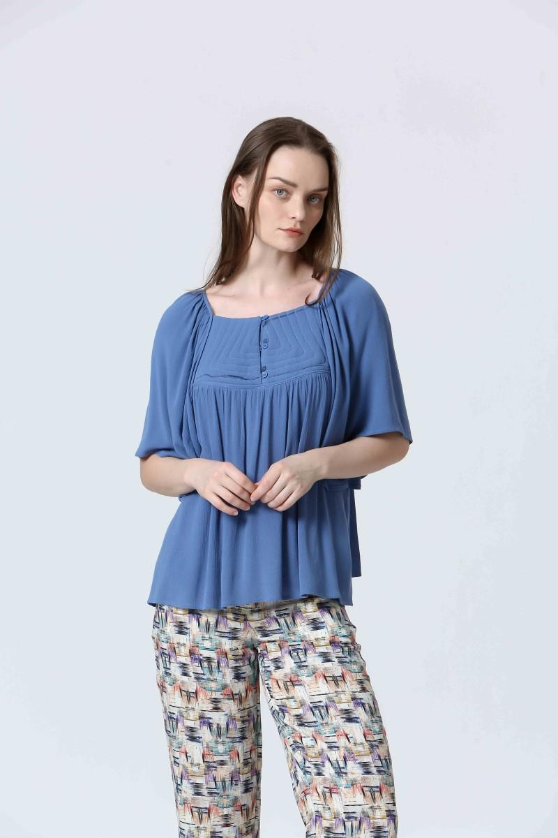 See U Soon Top S25111349 Blue