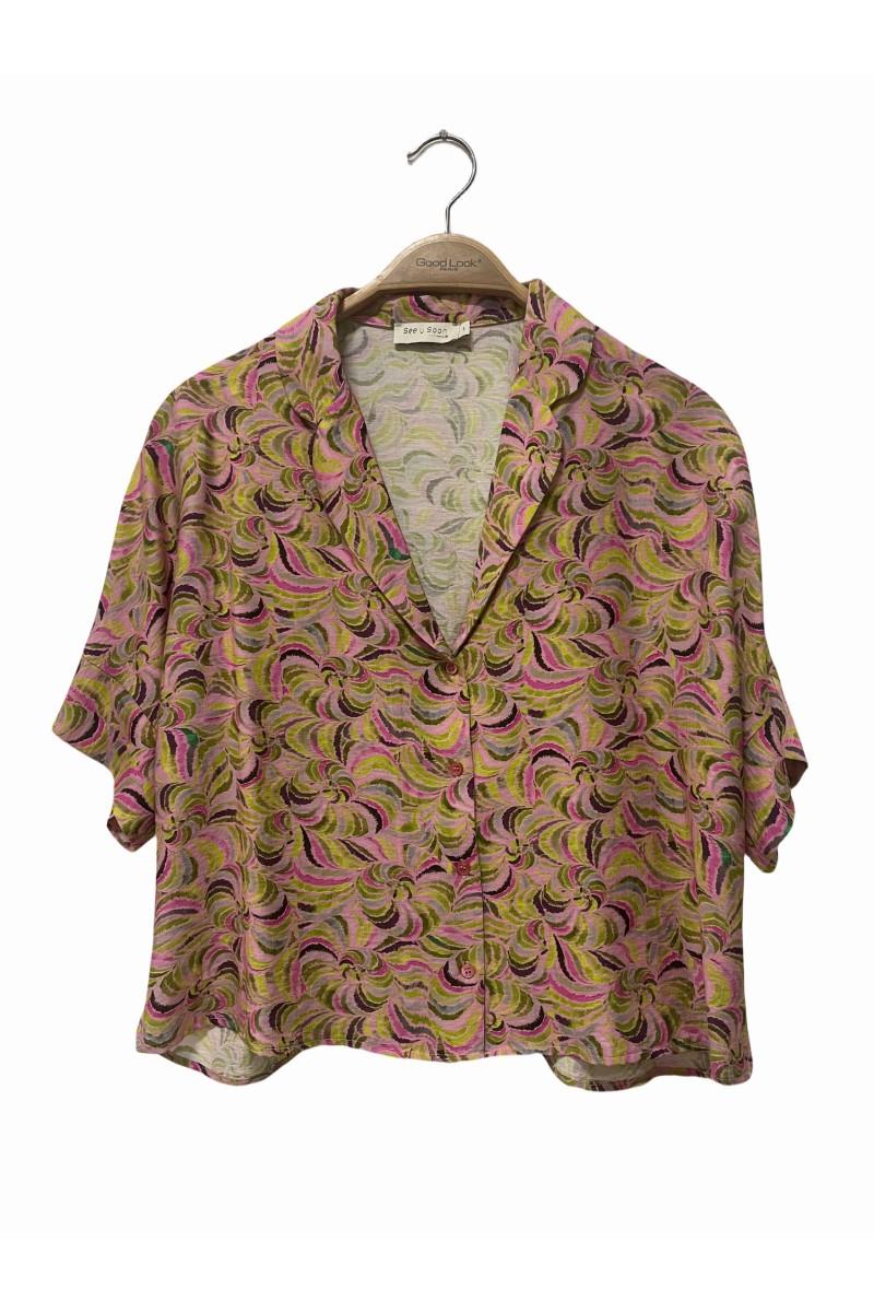 see u soon Top S25112195 pink