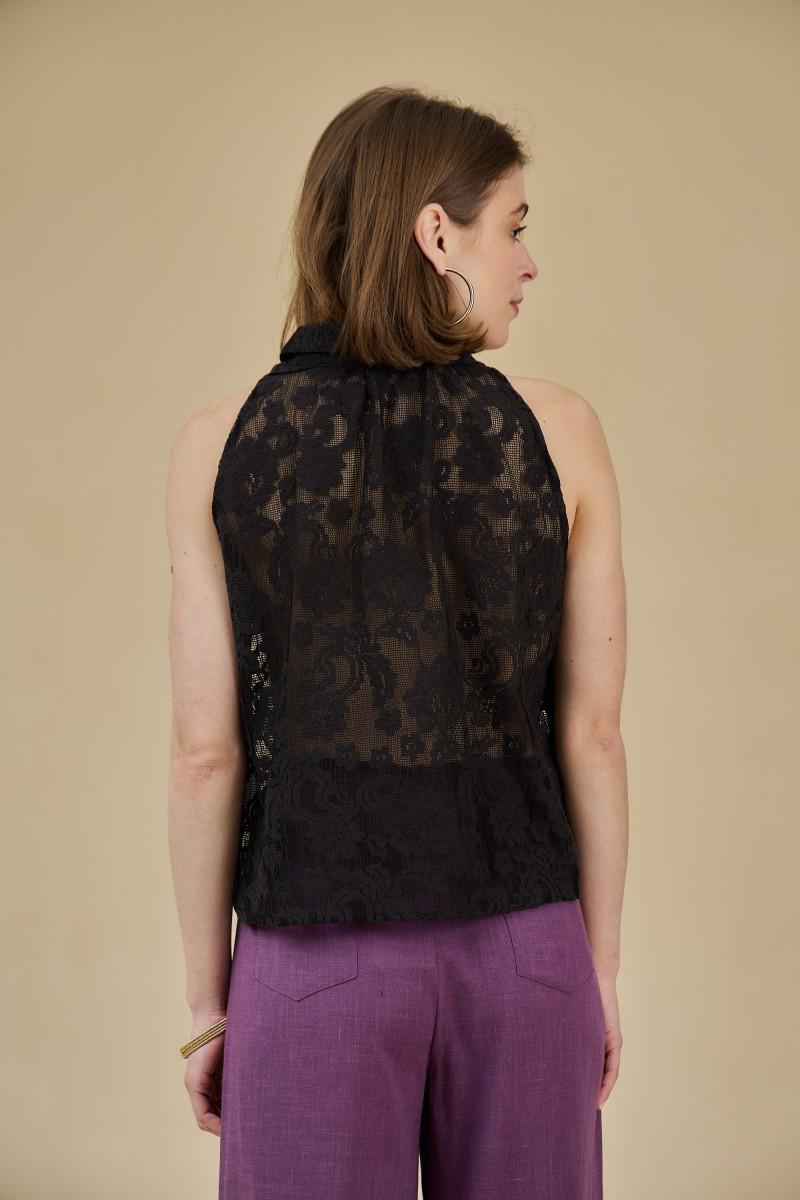 See U Soon Top S25112299 Black