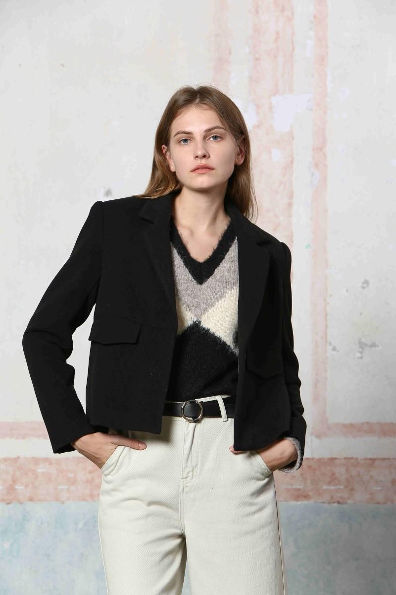 see u soon Veste 24251124 black